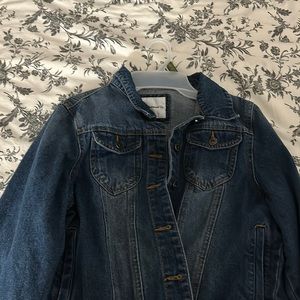 Large women’s denim jacket